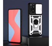 KEYSION Shockproof Case for Redmi Note 11 Pro + Global Version Push Pull Camera Protection Phone Cover for Xiaomi Redmi Note 11S