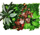 40 * 60cm plantas artificiales césped foto de fondo pared hojas de hierba boda decoración alfombra verde césped decoración del hogar plantas falsas
