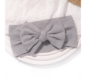 Knit Baby Headband Rib Bow Elastic Soft Nylon Newborn Headbands Baby Girl Children Turban Infant Kids Headwear Hair Accessories