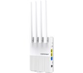 COMFAST 4G LTE 300Mbps 2.4G Wifi Router plug&play Modem With SIM Card Slot Wireless Access Point 4*5dBi Omnidirectional Antennas