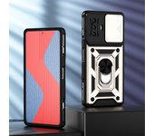 KEYSION Shockproof Case for Xiaomi POCO F4 GT F3 GT Push Pull Camera Protection Phone Cover for Redmi K50 Gaming K40 Gaming