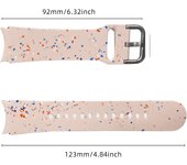 20mm Silicone Watchband For Samsung Galaxy Watch 6 Classic 47mm 43mm Band Strap Galaxy Watch 6 40MM 44mm Wristband Bracelet Belt