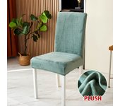 coolazy Funda de Felpa para Silla Fundas Elásticas para Silla Fundas de asiento para Cocina Comedor Banquete de Bodas Hotel