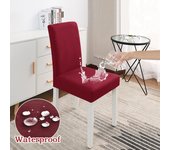 coolazy Funda de Asiento de Spandex Impermeable Fundas Elásticas Elásticas para Sillas para Banquete de Bodas Comedor 1 pieza