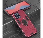 KEYSION Shockproof Case for Realme 9 Pro+ Plus 9i C35 Ring Stand Phone Back Cover for OPPO Reno 7 Pro 5G 7 Z 5G Find X5 Lite