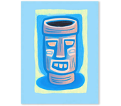 Tiki Cocktail Mojito Bar Poster Summer Colour Print on Canvas Vintage Wall Art for Home Bar Living Room Restaurant Decoration
