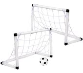 Porterías de fútbol para niños para patio trasero, portería de fútbol plegable, red de práctica, equipo deportivo, portería de fútbol, portería de