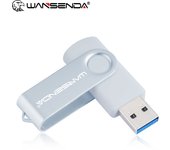 WANSENDA Metal USB 3.0 Flash Drive 32GB Pen Drive 8GB 16GB 64GB 128GB Pendrive 256GB Rotation USB Memory Flash Disk