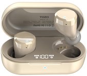 TOZO T12 Bluetooth Earphones ,Wireless Earbuds With Premium Sound Smart Touch , LED Digital Display , 48H Play For Sports