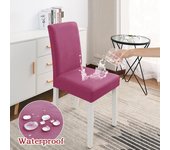 coolazy Funda de Asiento de Spandex Impermeable Fundas Elásticas Elásticas para Sillas para Banquete de Bodas Comedor 1 pieza