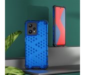 KEYSION Shockproof Case for Realme Narzo 50 Pro 5G 50A Prime Transparent Honeycomb Phone Cover for Realme 5G 9 Pro+ C31