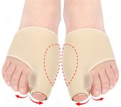 EiD Silicone Orthopedic Toe Spreader Separator Bunion Hallux Valgus Toe Corrector Thumb Finger Correction Straightener Foot Care