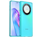 KEYSION Transparent Shockproof Case for Honor X9A 5G X8A X7A Magic 5 Lite Clear TPU Silicone Phone Back Cover for Honor 70 5G 50