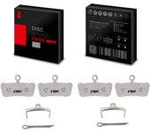 SUNTNUR Bicycle Brake Pads For SRAM G2 GUIDE R RS RSC LEVEL ULT ELIXIR7 9 TRAIL 4 Piston Resin/Ceramic Brake Pads 2 Pairs