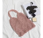 Summer Woven Beach Bag Women Mesh Rope Knitted Handbags Reticulate Hollow Shoulder Bag Ladies Travel Large Capacity Shopper Tote