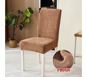 coolazy Funda de Felpa para Silla Fundas Elásticas para Silla Fundas de asiento para Cocina Comedor Banquete de Bodas Hotel