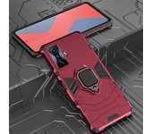 KEYSION Shockproof Armor Case for Xiaomi POCO F4 GT F4 5G Ring Stand Phone Back Cover for Redmi K50 Gaming K50 Pro