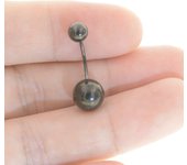 1Pc 20g surgical steel belly earring two uses highquality belly button rings disco body piercing navel rings body jewelry