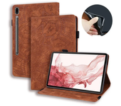 For Samsung Tab S9 FE Plus Case 12.4 inch Business Wallet Stand Tablet Case For Funda Galaxy Tab S9 FE Plus Cover SM-X610 X616B