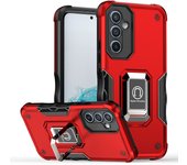 KEYSION Shockproof Armor Case for Samsung A54 A34 A14 5G Metal Ring Stand Camera Protection Phone Cover for Galaxy M13 5G