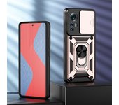 KEYSION Shockproof Case for Xiaomi 12 12X 12 Pro Ring Stand Push Pull Camera Protection Phone Back Cover for Xiaomi 12 Pro 12X
