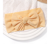 Knit Baby Headband Rib Bow Elastic Soft Nylon Newborn Headbands Baby Girl Children Turban Infant Kids Headwear Hair Accessories