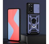 KEYSION Shockproof Case for Redmi Note 11 Pro + Global Version Push Pull Camera Protection Phone Cover for Xiaomi Redmi Note 11S