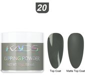 KADS 37 Colors Pure Shining Colors 10g Nail Dipping Powder Dip Glitter Dust Chrome Pigment Decoration Manicure