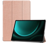 For Samsung Galaxy Tab S9 FE Plus Case Fashion Painted Fold Stand Leather Cover For Galaxy Tab S9 FE Plus Smart Case 12.4 inch