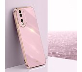 KEYSION Luxury Plating Case for Honor 90 5G 90 Lite Soft Silicone Square Shockproof Phone Back Cover for Huawei Honor 70 50 Lite