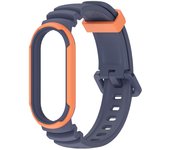 Strap for Mi Band 8 7 6 5 Silicone Bracelet for Mi Band 7 6 Strap Man Woman Breathable Rubber Watchband