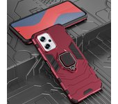 KEYSION Shockproof Armor Case for Xiaomi POCO X4 GT 5G Ring Stand Phone Back Cover for Redmi Note 11T Pro+