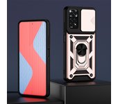 KEYSION Shockproof Case for Redmi Note 11 Pro + Global Version Push Pull Camera Protection Phone Cover for Xiaomi Redmi Note 11S