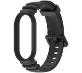 Strap for Mi Band 8 7 6 5 Silicone Bracelet for Mi Band 7 6 Strap Man Woman Breathable Rubber Watchband