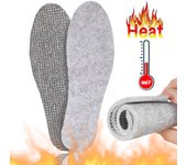 Heated Tin foil Insoles Feet Warm Thermal Thicken Insole Memory Foam Shoe Pads Winter Warm Men Women Sports Shoes Pad Accessorie