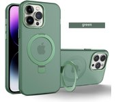 KEYSION Matte Case for MagSafe for iPhone 13 Pro Max Transparent Shockproof Phone Cover for iPhone 12 11 Pro Max