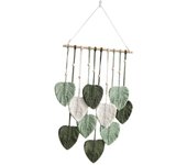 Colgante de Pared de Macramán Tapiz Tejido Boho para Sala de Estar, Boda, Dormitorio