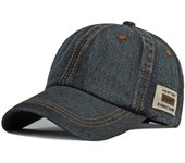 Vintage Blue Denim Caps Luxury Brand Baseball Hats For Men Women Outdoor Trucker Hat Snapback Hip Hop Cap Gorras Para Hombres