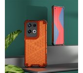 KEYSION Shockproof Armor Case for OPPO Reno8 Pro 5G Transparent Honeycomb Phone Back Cover for OPPO Reno7 4G 7 Pro 7 Z 5G