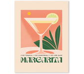 Tiki Cocktail Mojito Bar Poster Summer Colour Print on Canvas Vintage Wall Art for Home Bar Living Room Restaurant Decoration