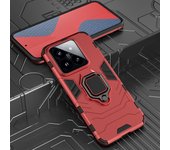 KEYSION Shockproof Armor Case for Xiaomi 14 Pro 5G Silicone+PC Metal Ring Stand Phone Cover for Xiaomi 13 Pro 13 Lite 13 Ultra