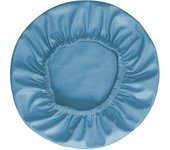 coolazy PU Leather Round Chair Cover Waterproof Lifting Footstool Covers 360 Degree All Inclusive Bar Stool Seat Cushion Cover