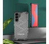 KEYSION Shockproof Armor Case for Samsung A54 5G A34 A14 A13 5G A04S Transparent Honeycomb Phone Cover for Galaxy M23 5G M52 M13