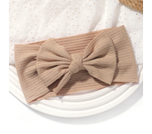 Knit Baby Headband Rib Bow Elastic Soft Nylon Newborn Headbands Baby Girl Children Turban Infant Kids Headwear Hair Accessories