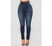 High Waist Denim Jeans For Women Stretch Hip Push Up Skinny Pencil Pants