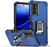 KEYSION Shockproof Armor Case for Motorola MOTO G52 G71 G51 5G G41 G31 G60 G60S Ring Stand Phone Back Cover for MOTO G 5G 2022