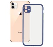 Ksix Funda Duo Soft Azul para iPhone 12 Mini