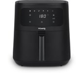 H.Koenig FRY840 Freidora de Aire con 5 Programas 4L 1300W Negra