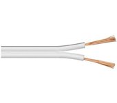 Goobay Cable para Altavoz 2x1.5mm 100m Blanco