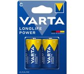 Varta Longlife Pack 2 Pilas C LR14